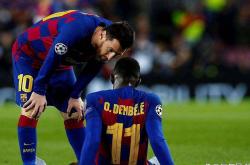 登贝莱：梅西的足球智慧让我受益良多！