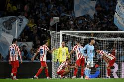 马德裡(lǐ)竞技1-1塞(sāi)尔塔 距榜首8分