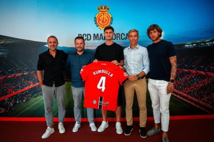 官方:罗马外租库姆布拉到马洛卡,买断费600万欧固定+200万浮动