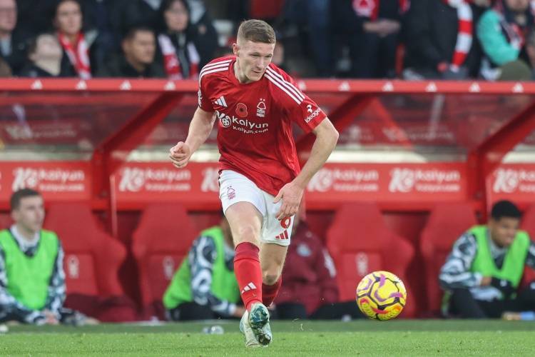 TA:诺丁汉森林中场埃利奥特-安德森有望首次入选英格兰一线队