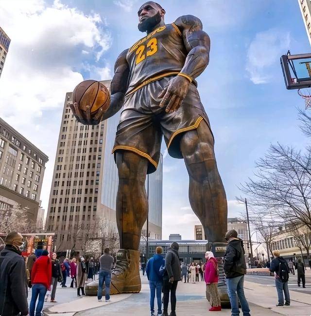 詹姆斯该有几座雕像?美记:骑士可立湖热不行 皮蓬支持3队立雕像