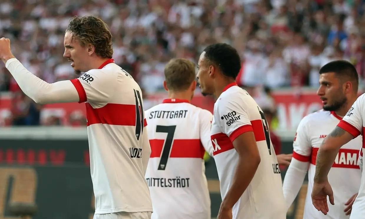 德甲-斯图加特2-1圣保利:接连卖神锋后,斯图加特迎来大黑马|前瞻