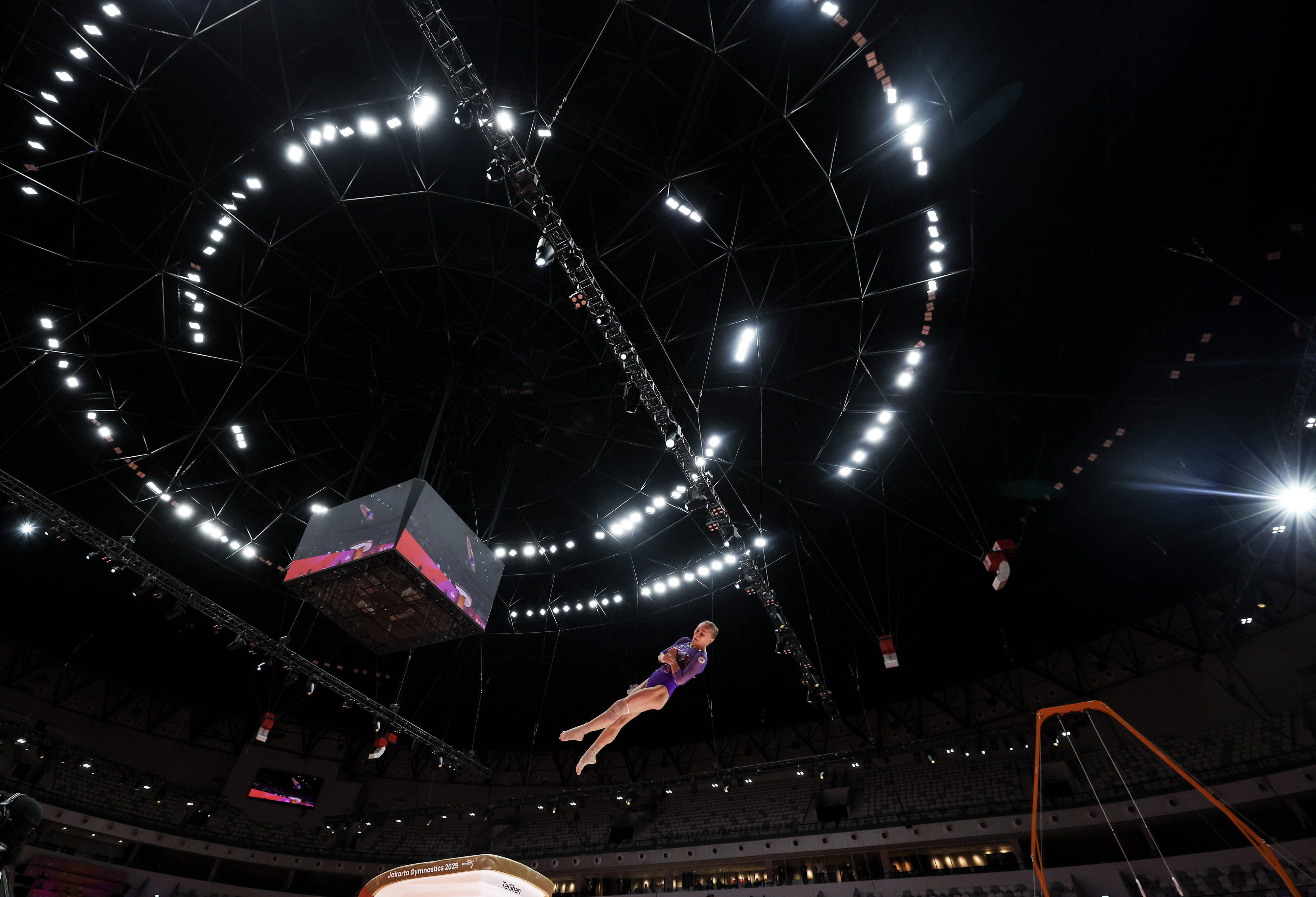 （体育）体操——世锦赛：女子跳马决赛赛况