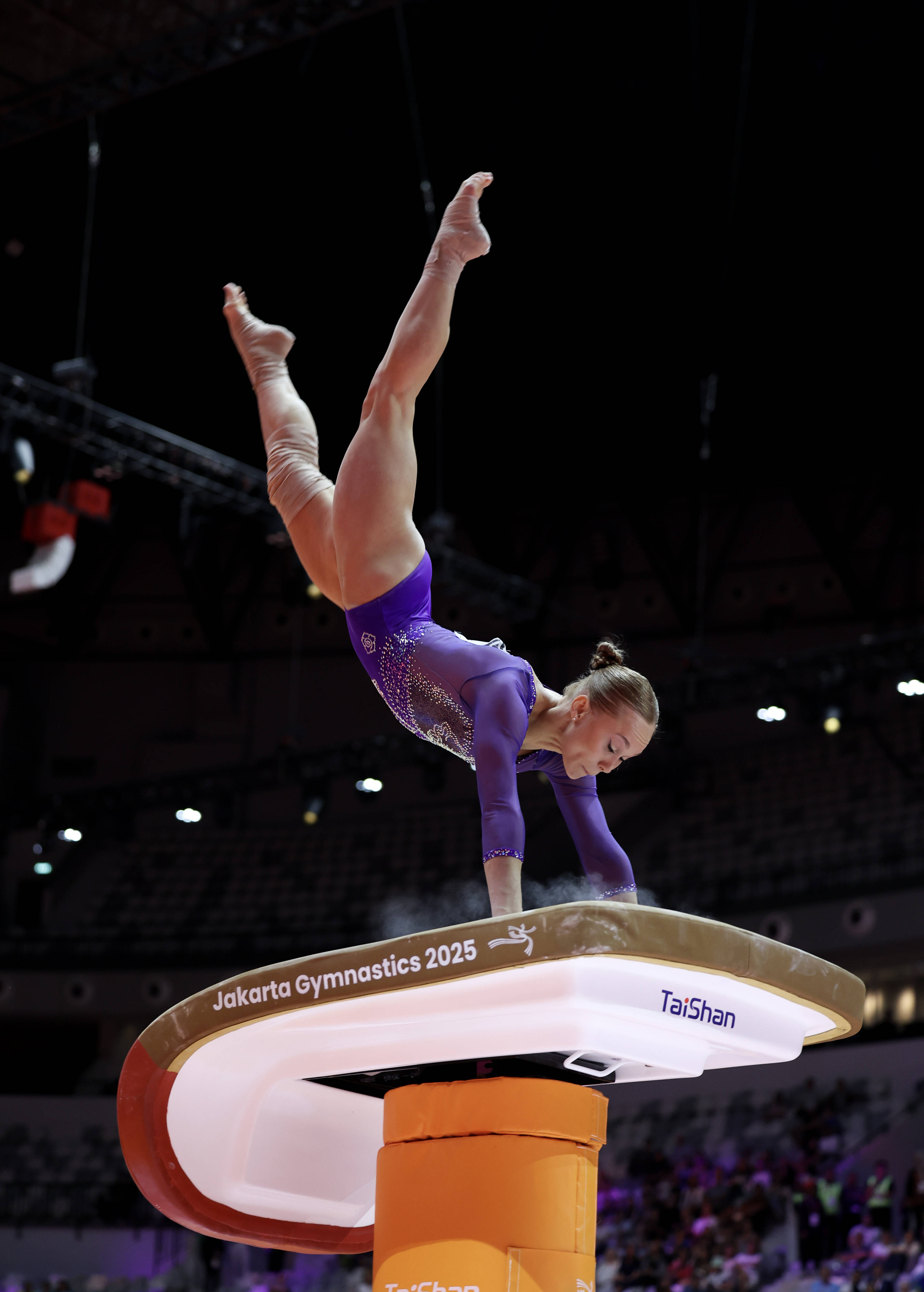 （体育）体操——世锦赛：女子跳马决赛赛况