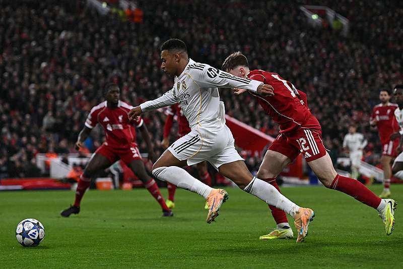 利物浦1-0皇马 麦卡利斯特攻入制胜球